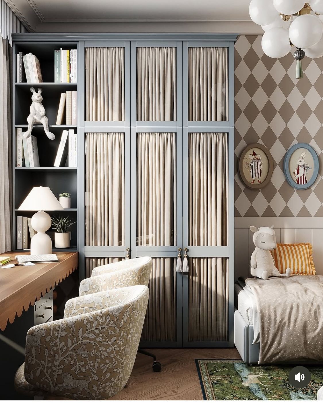 Детские комнаты в стиле Классика